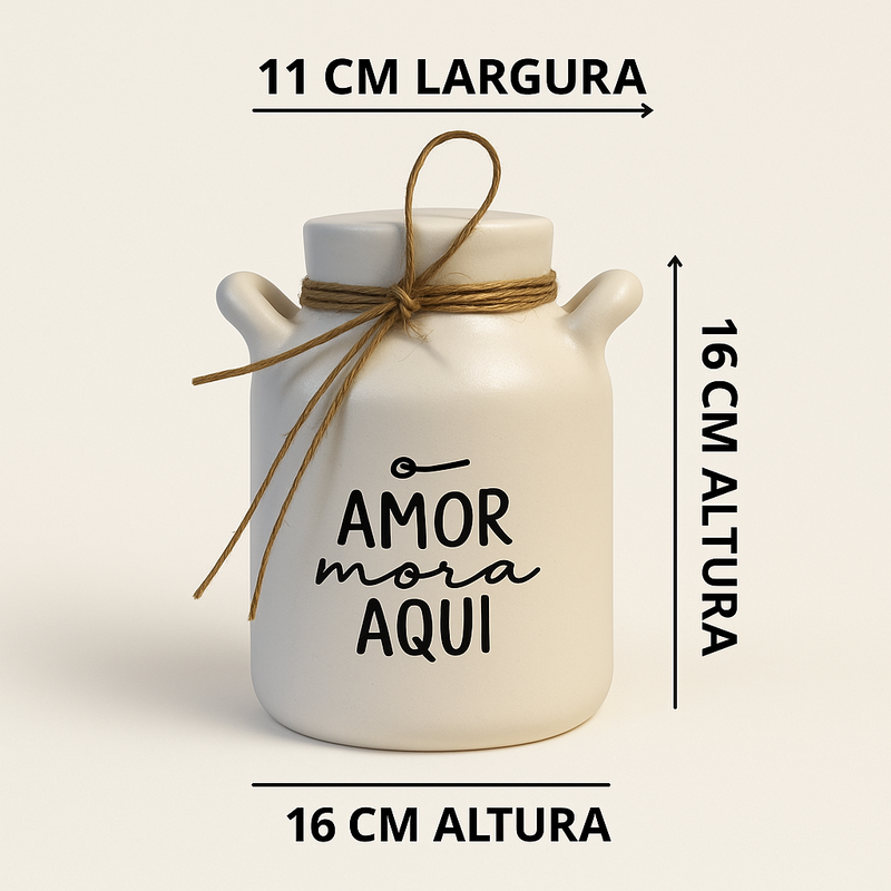 Porta Utensílios Cerâmico - Cozinha