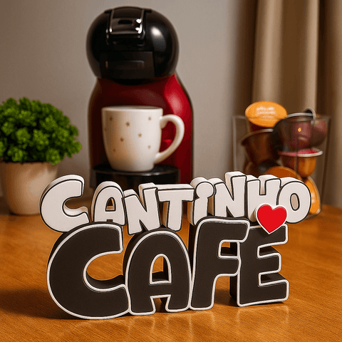 Letreiro - Cantinho Do Café