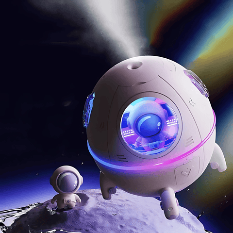 Cápsula Espacial Umidificador - 220ml - Led USB