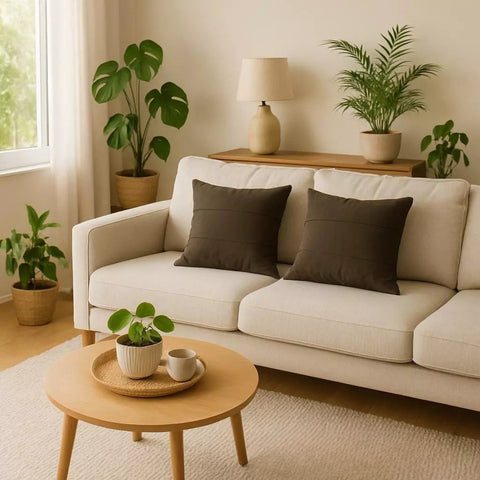 Kit Almofadas Decorativas em Suede 45x45 cm