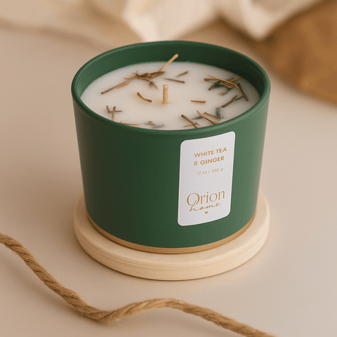 Vela Aromática Artesanal – Cera de Coco 100 g