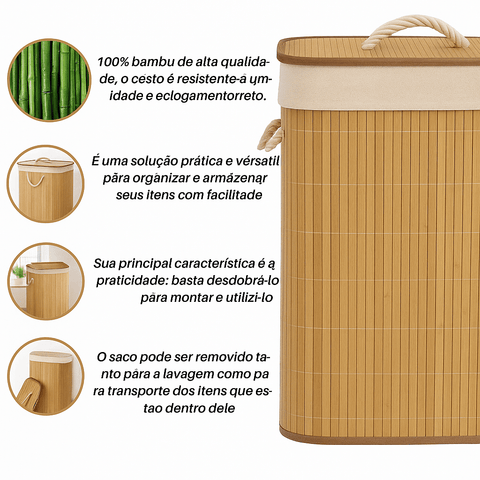 Cesto de Roupa Bellefontaine