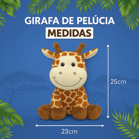 Girafa Safari de Pelúcia