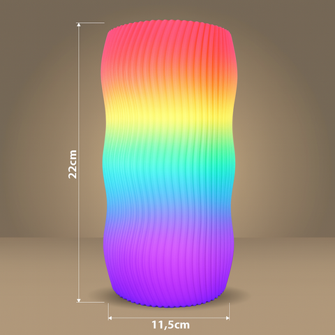 Luminária Wave - Compatível Com Alexa
