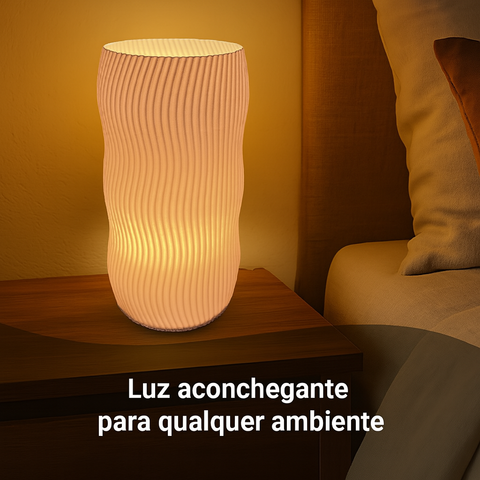 Luminária Wave - Compatível Com Alexa