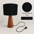 Abajur Luminária De Mesa - Invicta