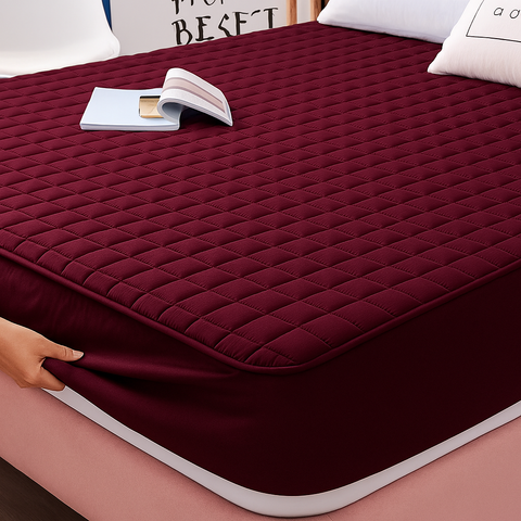 SleepGuard 2 em 1 – Capa Protetora e Lençol Impermeável com Elástico