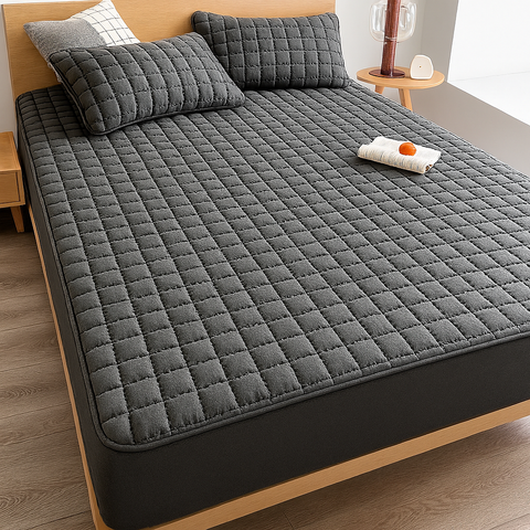 SleepGuard 2 em 1 – Capa Protetora e Lençol Impermeável com Elástico